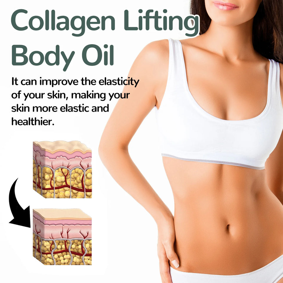 Collagen Oil | Tightens and lifts sagging skin by 98% within 24 hours